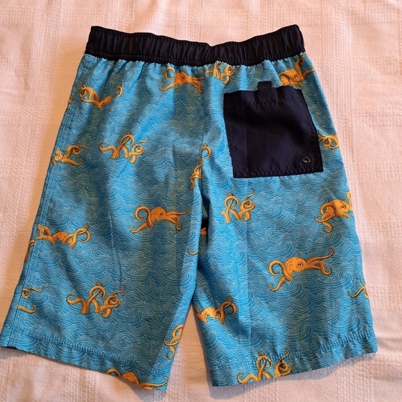 Gymboree boys size large or 10-12 octopus swim shorts - Picture 2 of 4